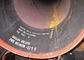 Tubería de acero soldada con autógena pintura negra para el petróleo, línea tubo del aceite del transporte del gas natural