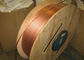 Tubo de encargo del cobre de la bobina de la tubería/de la crepe de la bobina del cobre de la longitud grueso de pared de 0,1 - de 200m m