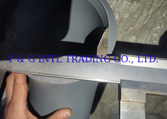 Accesorios mecanizados CNC fuertes y precisos para conexión de tuberías