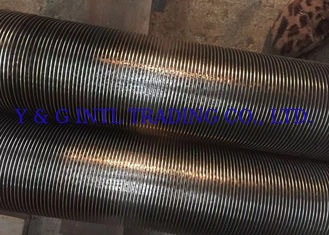 Tipo de alta frecuencia tubo de la soldadura de aleta del acero inoxidable para la recuperación de calor residual