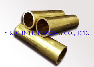 Tubo de cobre recto del tubo de la aleación de cobre del condensador para el cambiador de calor/el radiador