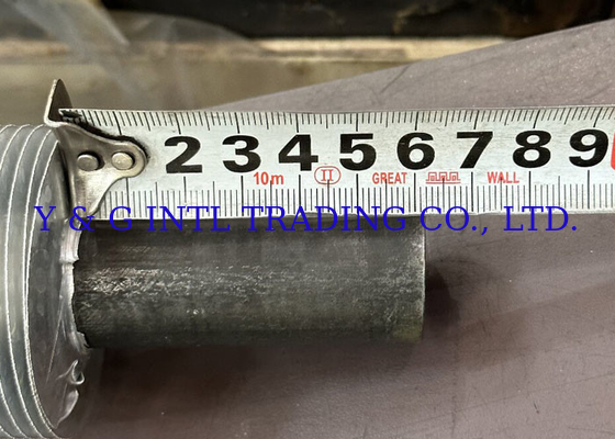 Tela de tubo con extremo biselado de espesor de 0,3 mm 1 mm