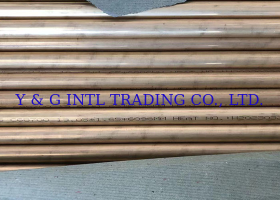 Tubo de tubería industrial ASTM B75 Cumplir con facilidad los requisitos del cliente