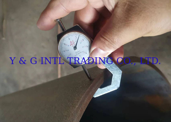 Tubo de acero al carbono de 5-100 mm galvanizado pintado recubierto con extremos roscados con guión plano