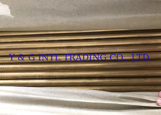 Tubos y tuberías de aleación de cobre robustos y personalizados para uso industrial