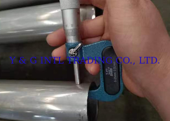 Diámetro interno personalizado Tubo de Cuni de plata laminado en frío