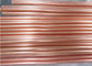Tubo de cobre inconsútil recto C11000, tubo redondo de cobre giratorio de las bandas de la aduana